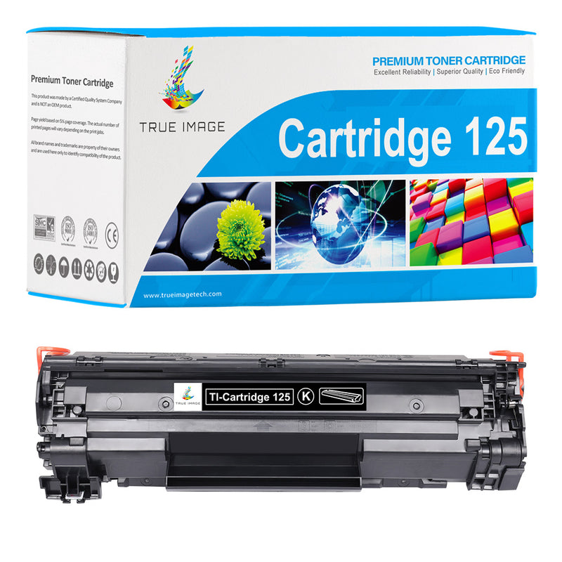 canon 125 black toner cartridges