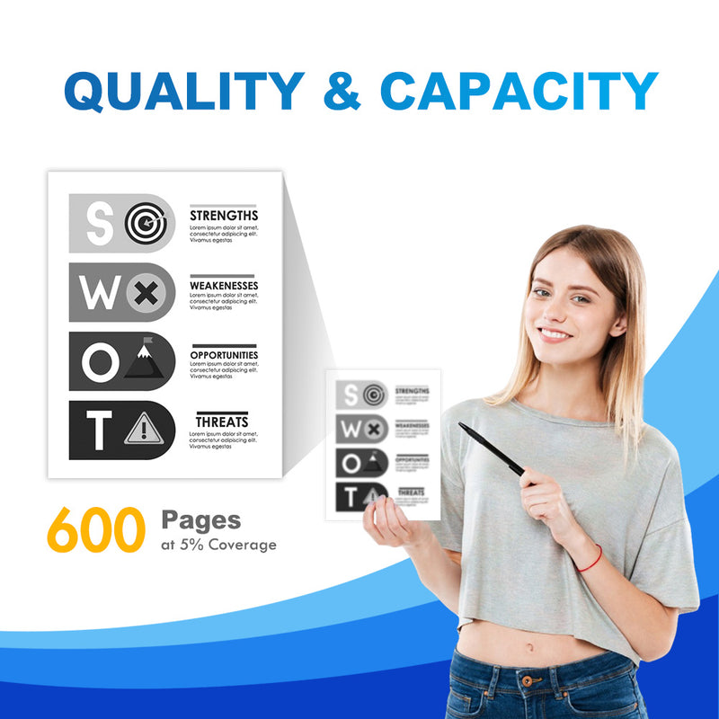 HP 62XL black ink quality & capacity