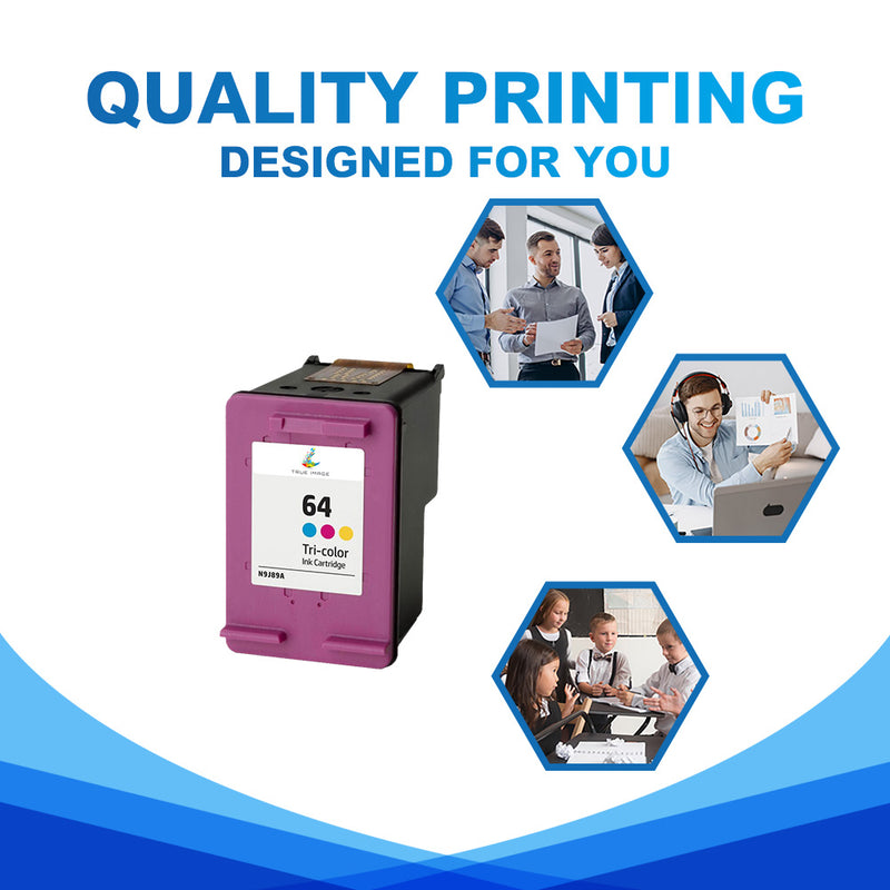 HP 64 color ink print quality