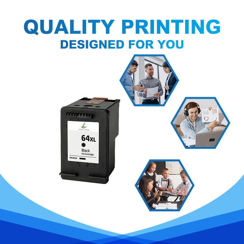 hp 64xl black ink print quality