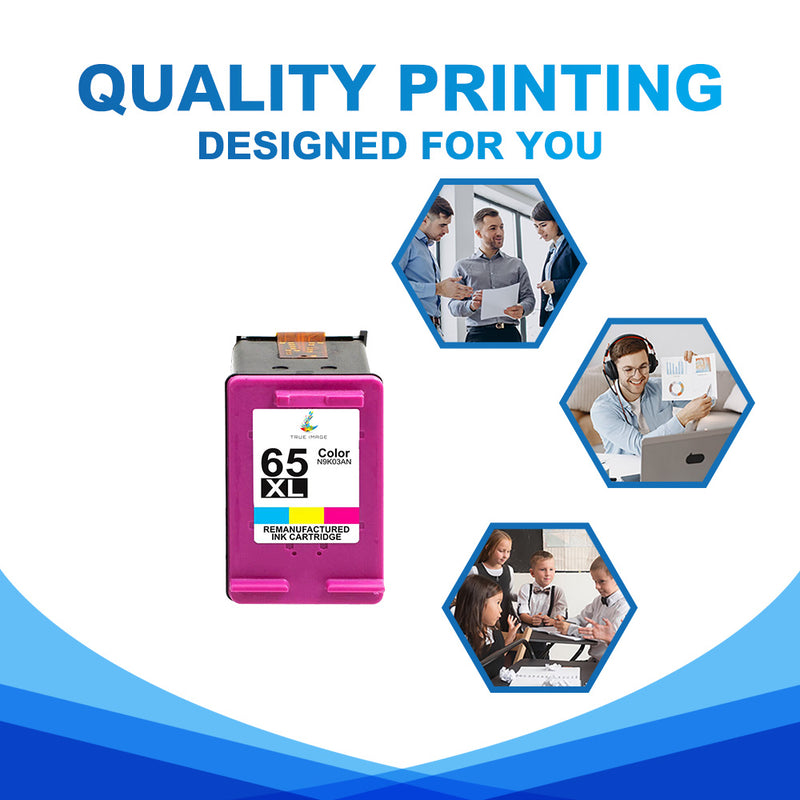 hp 65xl color ink print quality