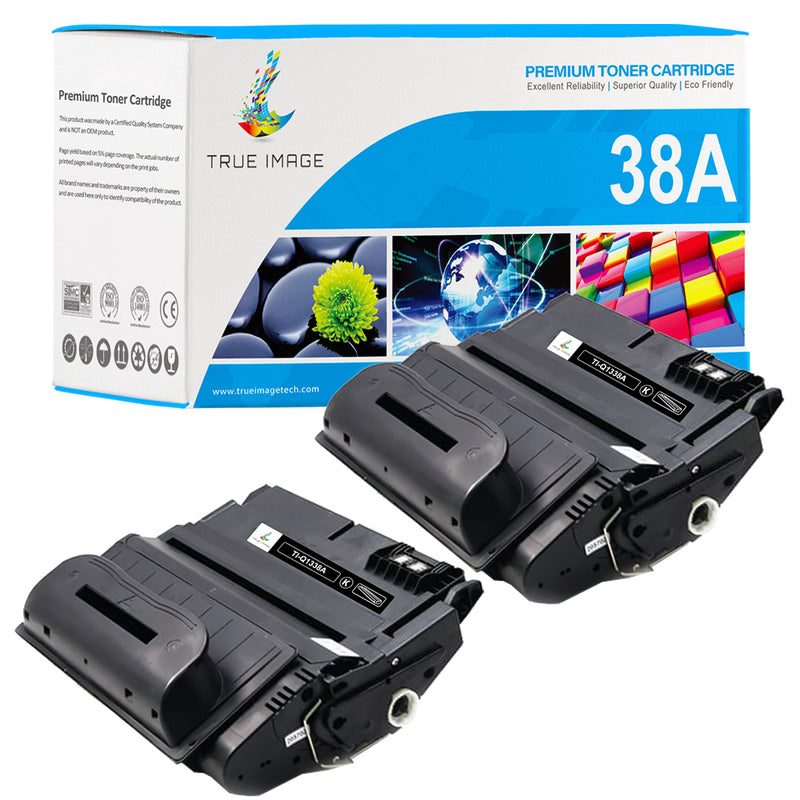 HP 38A black toner set