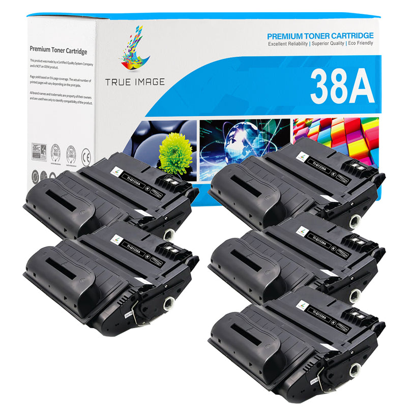 HP 38A black toner set