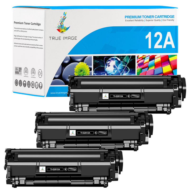 HP 12A black toner