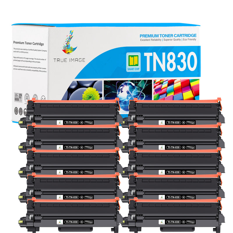 Brother TN830  Biack toner 10 pack