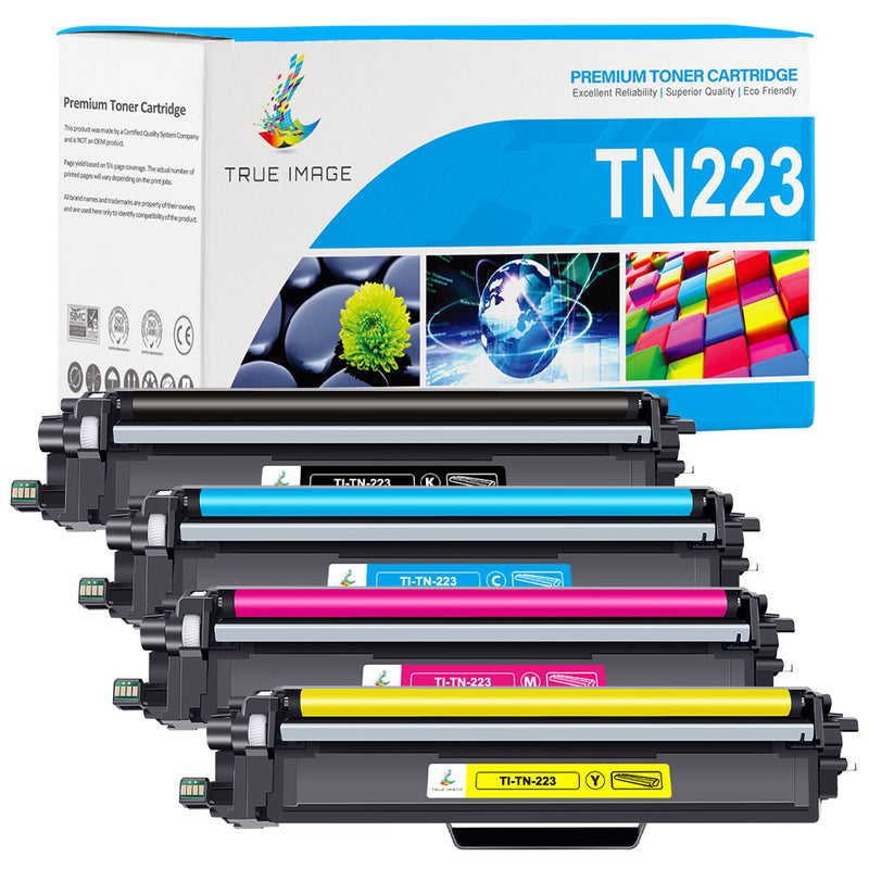 Brother TN223  toner cartridges 4-pack