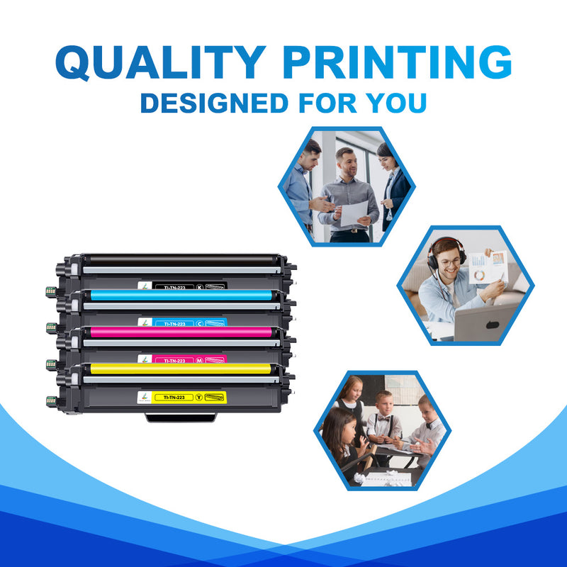 true image compatible brother tn223 toner cartridges