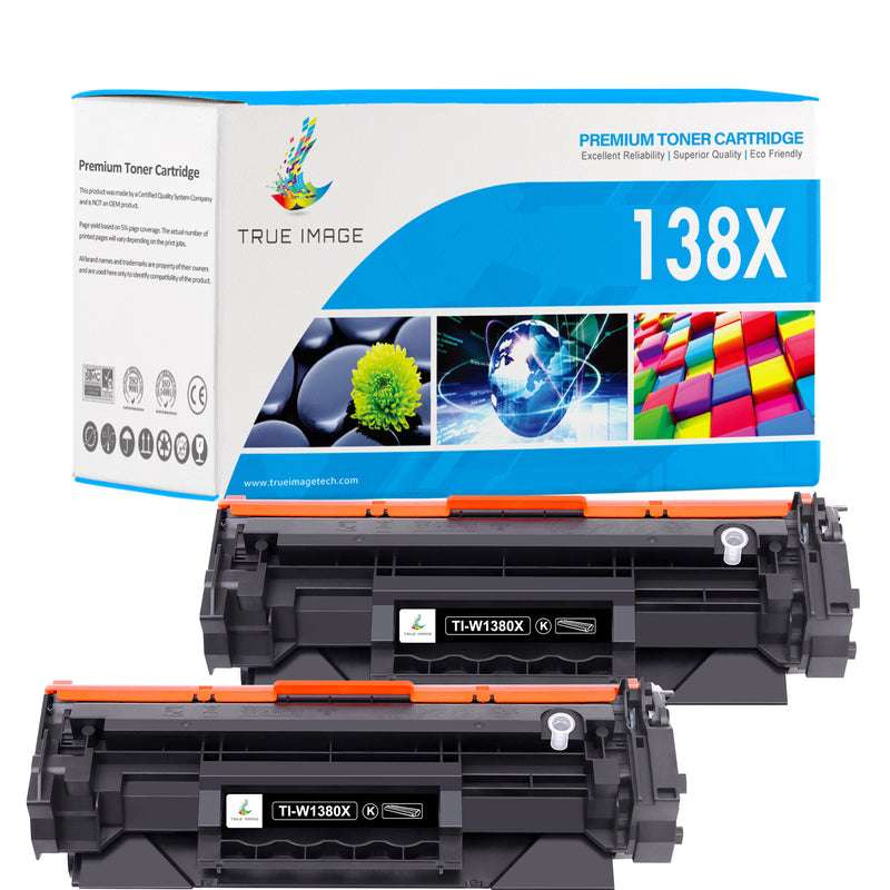 HP 138X black toner set