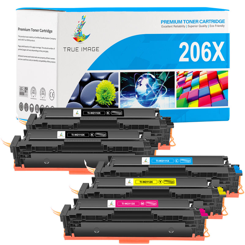 hp 206x toner set 