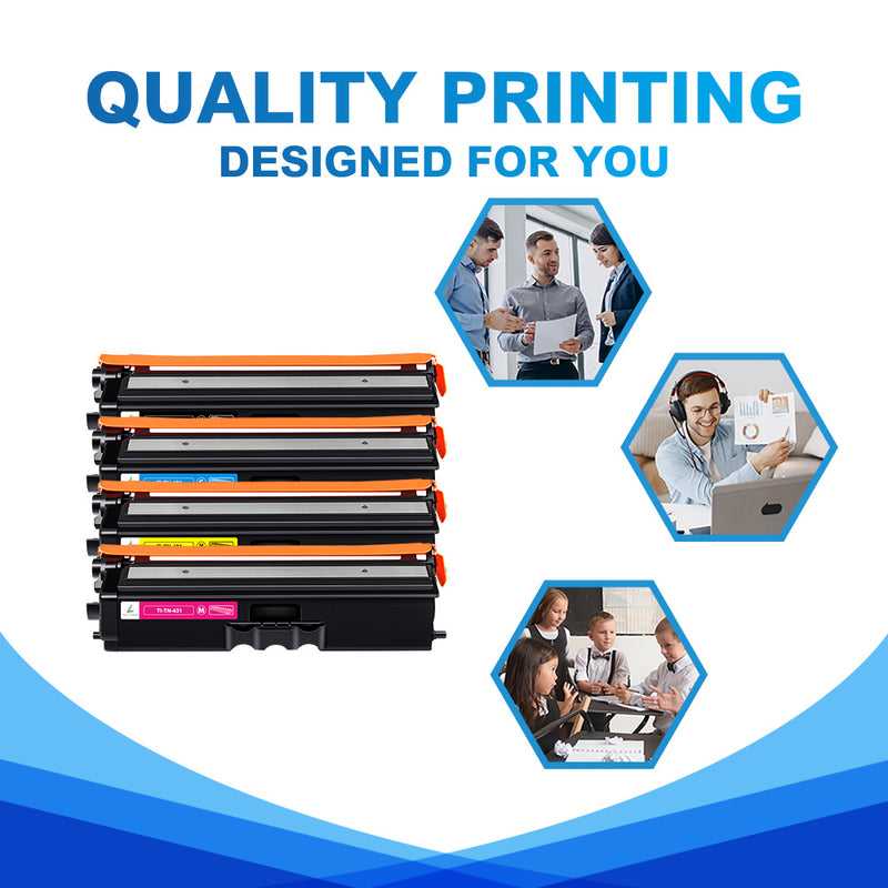 true image compatible Brother TN431 toner cartridges