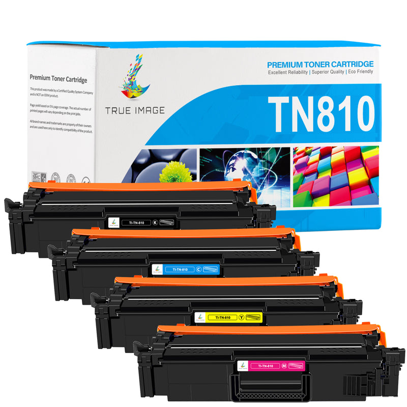 Brother TN810 toner cartridges 4-pack