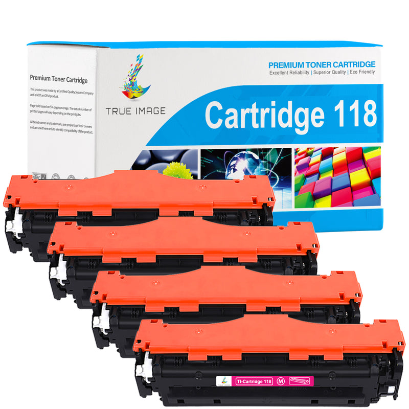 Canon 118 toner cartridges 4-pack