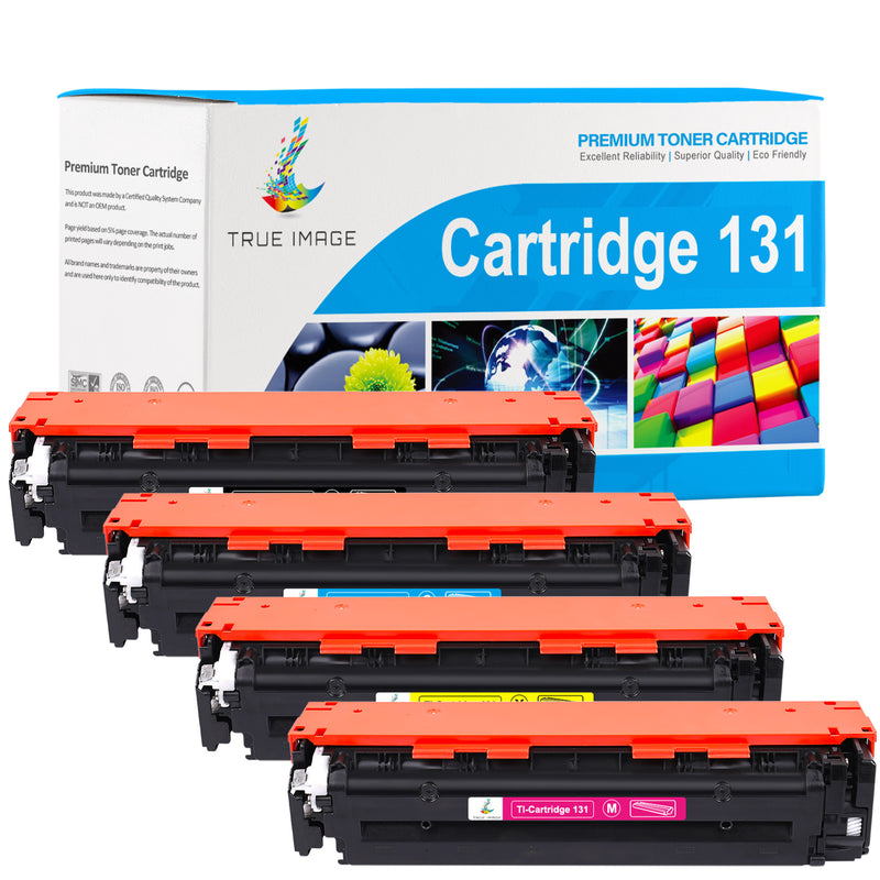 Canon 131 toner cartridges 4-pack