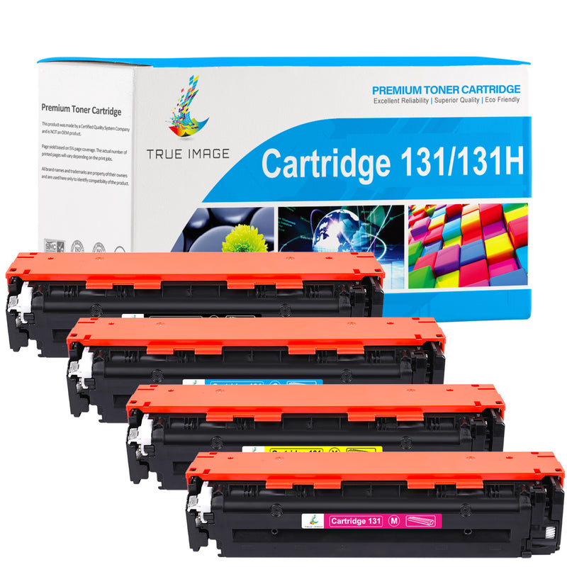 Canon 131 toner cartridges 4-pack