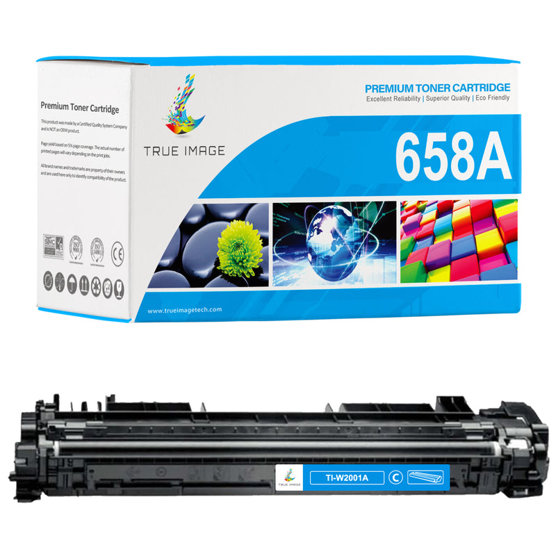 HP 658A cyan toner