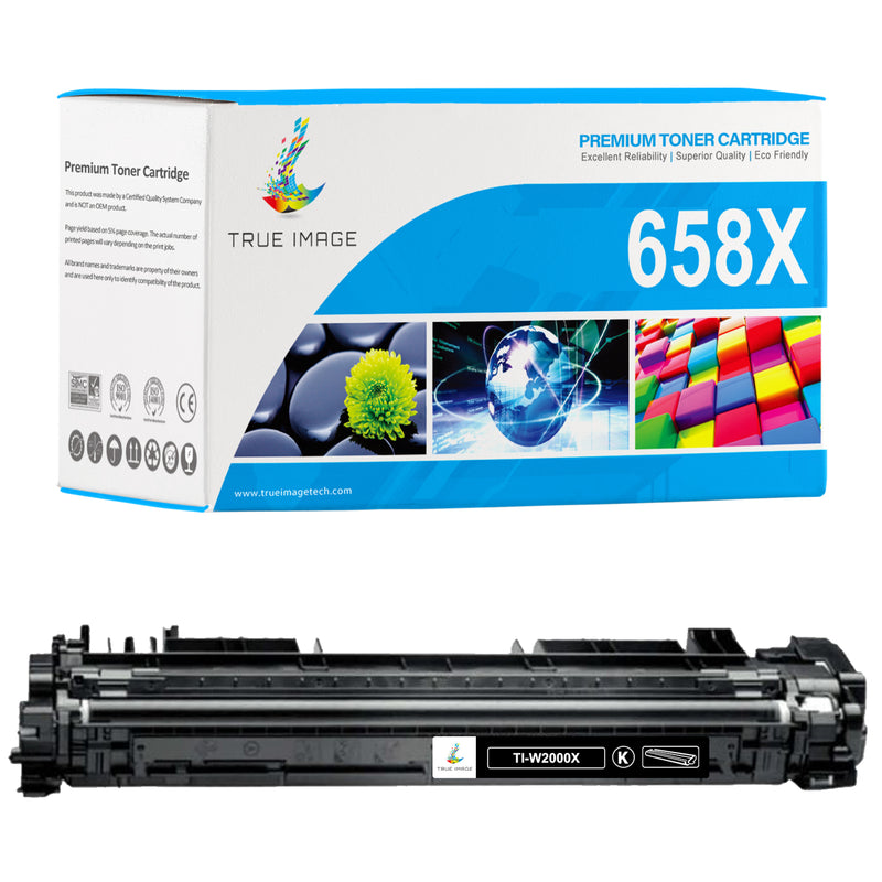 HP 658X black toner