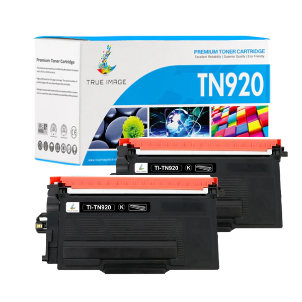 Compatible Brother TN920 Black Toner Cartridge (TN-920) - 2 Pack