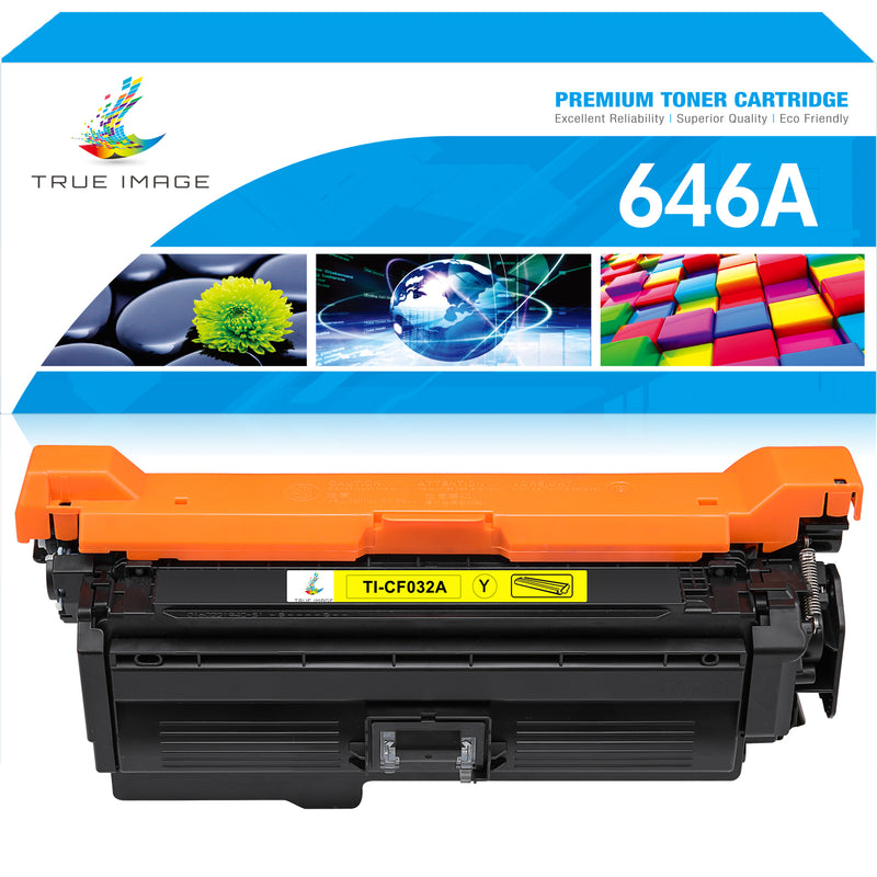 CF032A - Compatible HP 646A Yellow Toner Cartridge