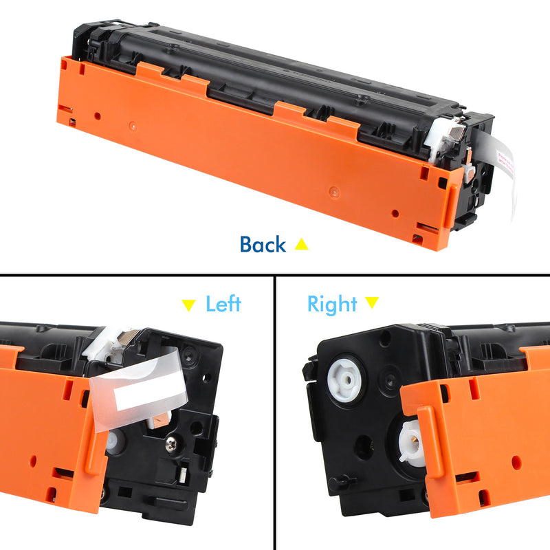 details of Compatible HP 131A Cartridge sideview